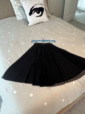 Beautiful black Bodile nylon and elastane mesh ballet skirt size xs/s